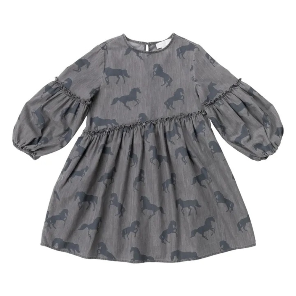 New! Stella McCartney chambray horses dress